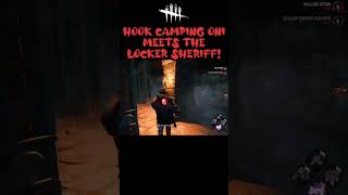 DBD Hook Camping Oni Meets The Locker Sheriff dbd dbdclip shorts intothefog ladyjudged [upl. by Obnukotalo]