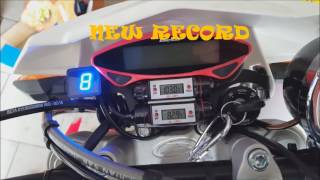 BETA RR 125cc 4T AC 2016  New Record TOP SPEED MAX [upl. by Elna612]