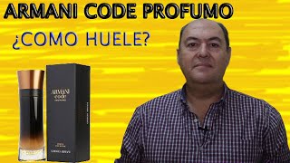 ARMANI CODE PROFUMO ¿COMO HUELE [upl. by Nivlad987]