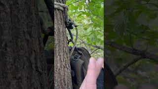 Treestand Back Bracket Adjustability archery bowhunting longbow hunting deer novix [upl. by Amluz]