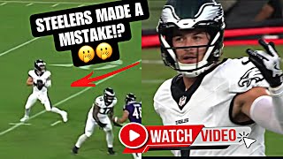 Kenny Pickett FIRST LOOK after getting TRADED by Steelers  2024 NFL Preseason HIGHLIGHTS Eagles [upl. by Refanej]