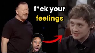 quotRicky Gervais Brutally DESTROYS Woke Culturequot SAVAGE [upl. by Bald]