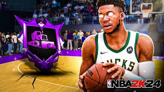 GIANNIS ANTETOKOUNMPO BUILD TAKES OVER NBA 2K24 [upl. by Aeslehs]