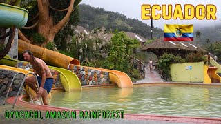 Where Foreigners Dont Go In Ecuador  Secret Amazon Rainforest Hot Springs 🇪🇨 [upl. by Keavy]