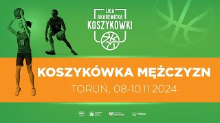 Liga Akademicka AZS  Toruń  Koszykówka M  PK Koszalin  PL Lublin [upl. by Atikcir725]