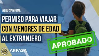 🔴 PERMISO DE VIAJE PARA NIÑOS AL EXTRANJERO │AUTORIZACIÓN DE VIAJE AL INTERIOR O EXTERIOR DEL PAÍS [upl. by Harat613]