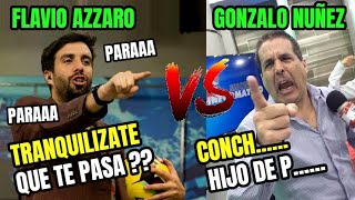 Gonzalo Nuñez vs Flavio Azzaro quotFULL BRUTALIDADquot  Exitosa Deportes [upl. by Codel]