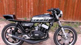 1977 RD400 first start [upl. by Tahmosh]