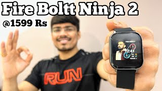 FireBoltt Ninja 2  Fire Boltt Ninja 2 Unboxing And Review  Smartwatch in 2022  firebolttninja2 [upl. by Kezer]