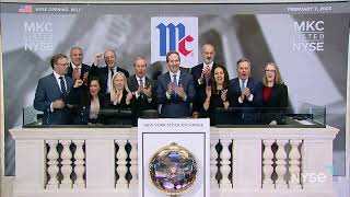 McCormick amp Company Inc NYSE MKC Rings The Opening Bell® [upl. by Pollak]