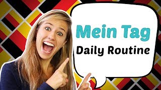 GERMAN LESSON 51 Tagesablauf  Daily Routine in German [upl. by Nahn27]