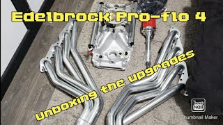 Ep23 Building Subzila Unboxing Edelbrock Proflo 4 and other parts [upl. by Aivalf]