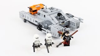 LEGO Star Wars Imperial Assault Hovertank Timelapse amp Review  Set 75152 [upl. by Kirsch637]