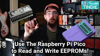 Upgraded Raspberry Pi Pico EEPROM Programmer  PicoPROM [upl. by Nrev]