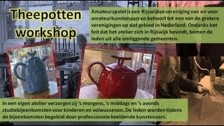 Theepotten maken van kleimpg [upl. by Simaj382]