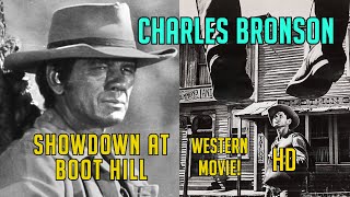 Charles Bronson is a Bounty Hunter in his 1st starring Western FREE HD Movie SHOWDOWN AT BOOT HILL [upl. by Corell802]