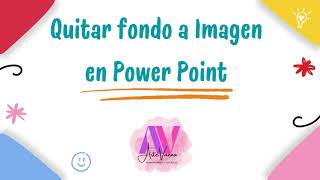 Quitar fondo a una imagen en Power Point [upl. by Martinsen]