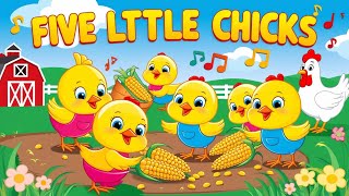 quot🐥🎶 Five Little Chicks  Sing amp Dance with Fun Kids Nursery Rhymes 🐣✨quot [upl. by Akyeluz826]