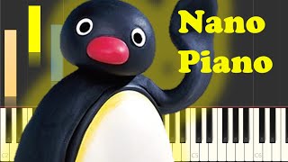 How To Play Pingu Theme Song On Piano EASY [upl. by Janus]