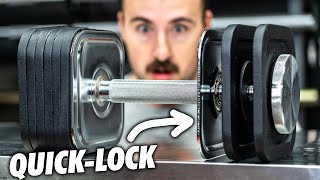 Ironmaster QuickLock Dumbbells  The Drop Proof Adjustable Dumbbell [upl. by Akinak214]