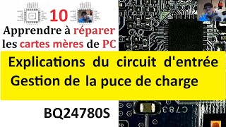 Explications du circuit dentrée Gestion de la puce de charge BQ24780S [upl. by Lenka]