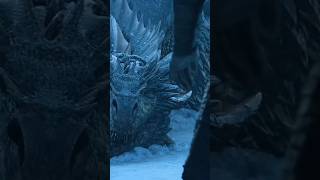 Viserion🐉Resurrected By The Night King🤬 movie gameofthrones shortsfeed shortvideos shorts [upl. by Joselow]