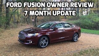 201516 Ford Fusion Owner Review  7 month update  Damage Gas Mileage and more [upl. by Afrika]