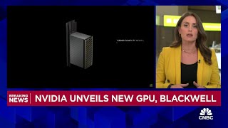 Nvidia unveils new Blackwell platform [upl. by Infield]