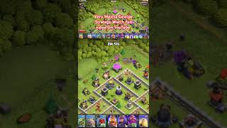 🔴FEATURED🔴 GoWipe Strategy clashofclans coc supercell [upl. by Dodge153]