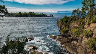 WHALE WATCHING from Cape Flattery  Cape Flattery Trail [upl. by Burton]