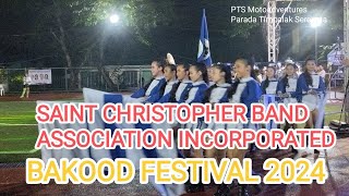 Saint Christopher Band Association Incorporated  Bakood Festival 2024 [upl. by Donica162]