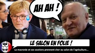 Salon de lagriculture  Marc Fesneau HUÉ comme jamais et François Asselineau fait des BLAGUES [upl. by Joell]