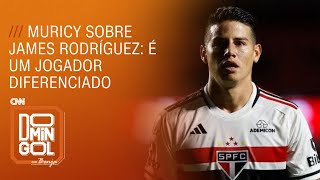 Muricy sobre James Rodríguez É um jogador diferenciado  DOMINGOL [upl. by Lemmueu]