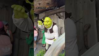 I went to Shreks swamp and it was insane Universal Studios Florida Dreamworks Land shorts [upl. by Willis]