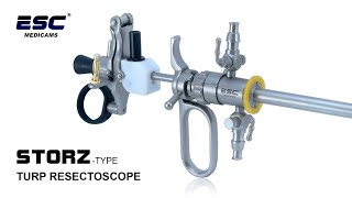 ESC Medicams Urology Instruments Resectoscope Bipolar TURP Set Storz Compatible [upl. by Nelleus]