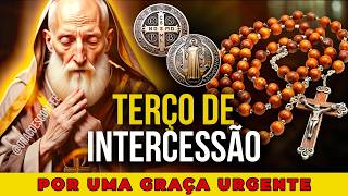 Santo Terço Milagroso de São Bento  Por um PEDIDO URGENTE [upl. by Toomay]