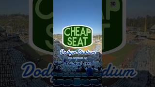 I found the single worst seat at Dodger Stadium home of the Los Angeles Dodgers mlb baseball [upl. by Nitsugua259]