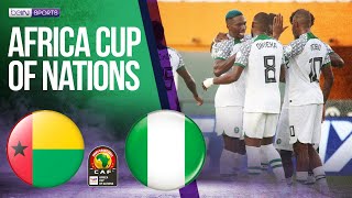 GuineaBissau vs Nigeria  AFCON 2023 HIGHLIGHTS  01222024  beIN SPORTS USA [upl. by Jolda]