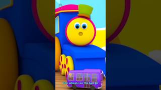 Wheels On The Bus shorts funadventures babysongs bobcartoon nurseryrhymes ytshorts [upl. by Antoni695]