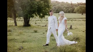 Norther NSW Wedding  Tanae and Jake Highlights [upl. by Tuhn742]