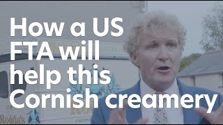 How a US free trade agreement will help this Cornish creamery [upl. by Atined]