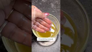 Powerful Hair Growth Oil Stop Hair Fall in 10 Days 100 working hair HairGrowth longhair [upl. by Kirima]