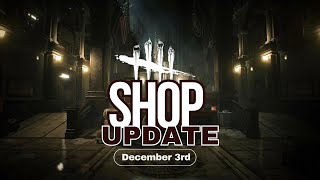 Winter Skins Returning  DBD Weekly Shop Update  12  3  24 [upl. by Avle]