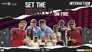 INTERACTION 2022™ Official Theme Song Video  SET THE WORLD ON FIRE  Neulows X Jnna [upl. by Dewitt]