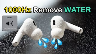 Sound To Remove Water From Airpods [upl. by Meehyrb50]