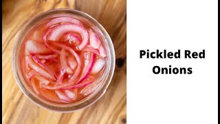 Pickled Red Onions [upl. by Annaek407]