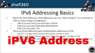 IPV6  IPV6 Addressing  IPv6 Addresses Explained  IPV4 VS IPV6  IPv6 Basics for Beginners [upl. by Karwan]