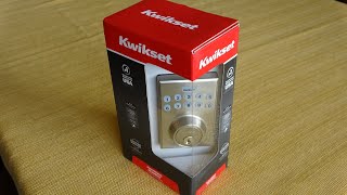 Kwikset 264 Electronic Deadbolt Installation [upl. by Nedla934]