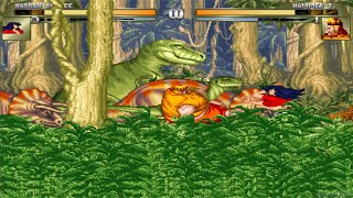 Nostalgic Mugen V2 Characters Cadillacs amp Dinosaurs  Character Selection Screen  Gameplay [upl. by Eednyl]