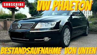 BlockVlog Bestandsaufnahme VW Phaeton 3 0 TDI Facelift Lang Individual NinosKfzGarage [upl. by Emilie]